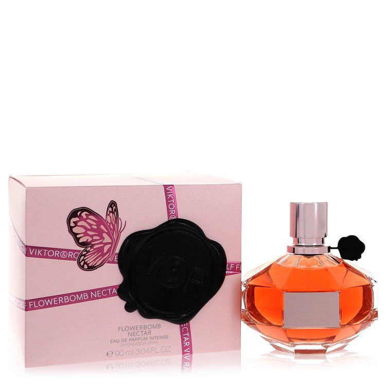 Flowerbomb Nectar by Viktor & Rolf Eau De Parfum Intense Spray 3.04 oz Flowerbomb Nectar by Viktor & Rolf Eau De Parfum Intense Spray 3.04 oz